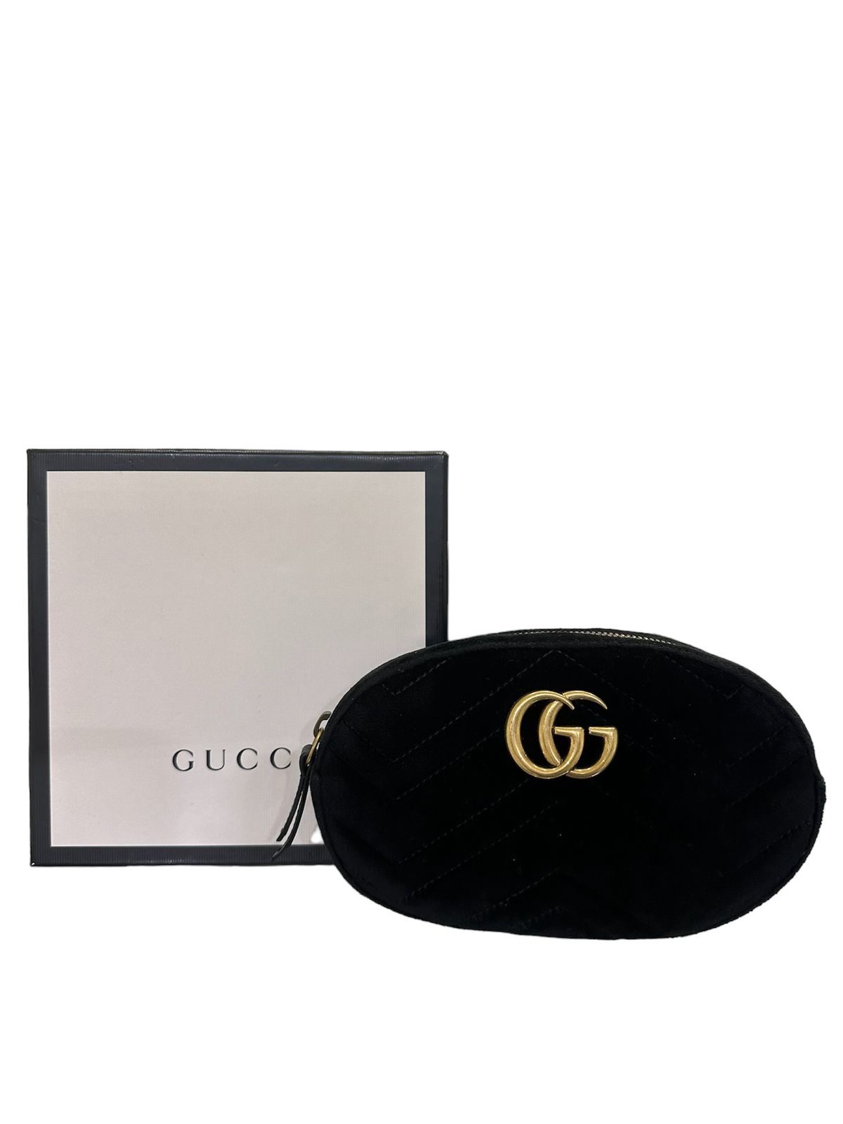 Gucci marmont velluto on sale nero