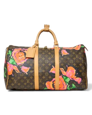 Louis Vuitton Keepall 50 Stephen Sprouse Roses L.E.