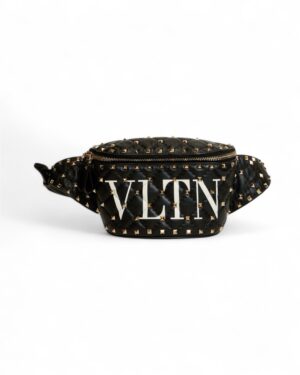Valentino Marsupio Spike Nero