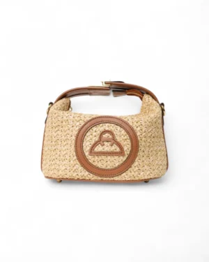 Mastro Bag Roll Rafia Marrone