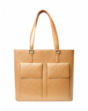 Louis Vuitton Stockton GM Vernice Ambra