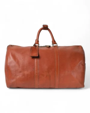 Louis Vuitton Keepall 55 Epi Marrone