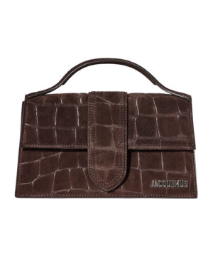 Jacquemus Le Grand Bambino Camoscio Cocco Marrone