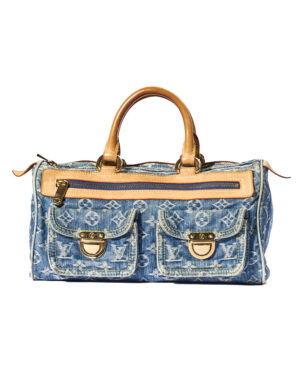 Louis Vuitton Neo Speedy 30 Denim Monogram Azzurro