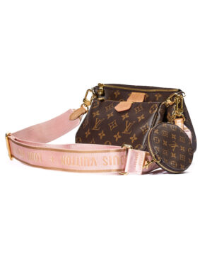 Louis Vuitton Multi Pochette Accessoires Monogram Rosa