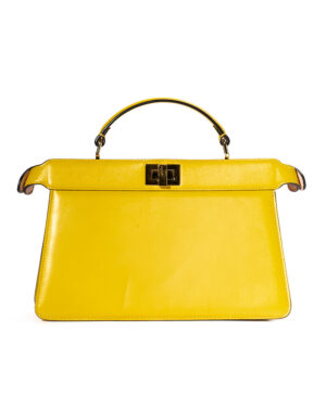 Fendi Pekaboo ISeeu East- West Small Gialla