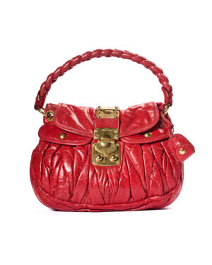 Miu Miu Coffer Small Groffata Rosa