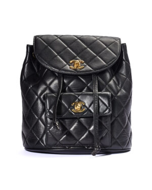 Chanel Duma Zaino Small Timeless Vintage Nero