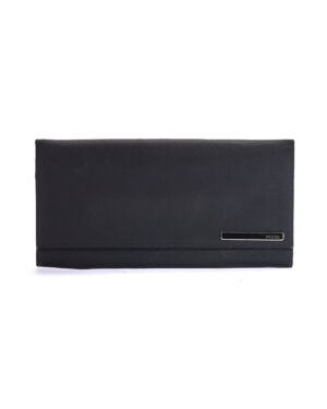 Prada Portafoglio Clip Nylon Nero