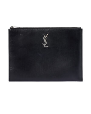 Saint Laurent Clutch Cassandre Small Box Nera
