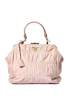 Prada Shopper Medium Groffata Rosa