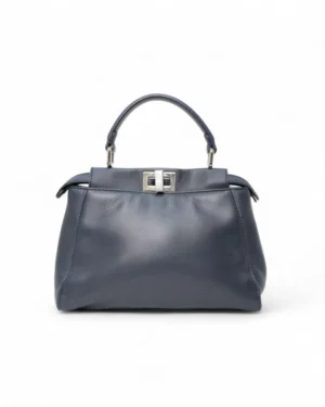 Fendi Peekaboo Mini Blu Scuro