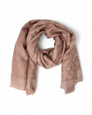 Louis Vuitton Scialle Monogram Rosa Antico