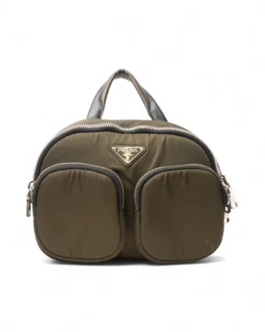 Prada Zaino Cargo Small Re-Nylon Verde Militare