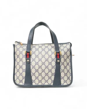 Gucci Shopper Square Vintage GG Supreme Blu