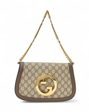 Gucci Blondie Small GG Supreme Marrone