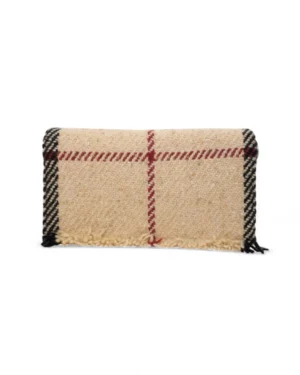 Burberry Pochette Small Check Tweed Bordeaux
