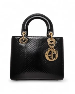 Dior Lady Small Pitone Nera