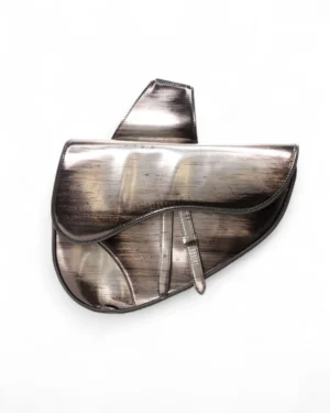 Dior Saddle Man Degradè Silver