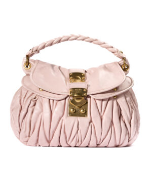 Miu Miu Coffer Large Groffata Cipria