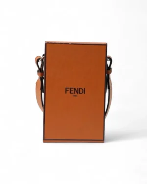 Fendi Box Vertical Small Box Cammello