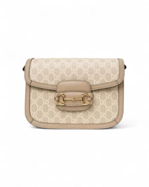Gucci Horsebit 1955 GG Supreme Beige