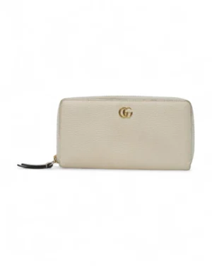Gucci Portafoglio Zip Marmont Bianco