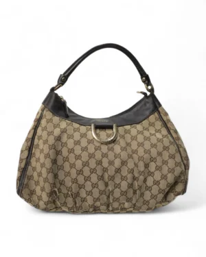 Gucci Shopper Hobo D Ring GG Supreme