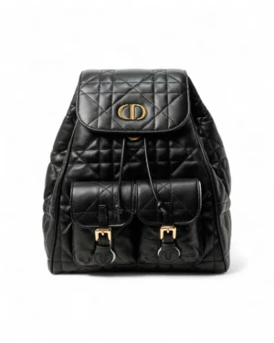 Dior Zaino Caro Medium Macrocannage Nero