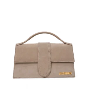 Jacquemus Le Grand Bambino Camoscio Beige