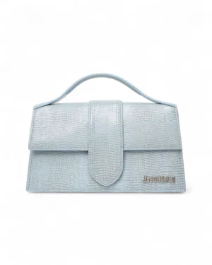 Jacquemus Le Grand Bambino Pitone Azzurra