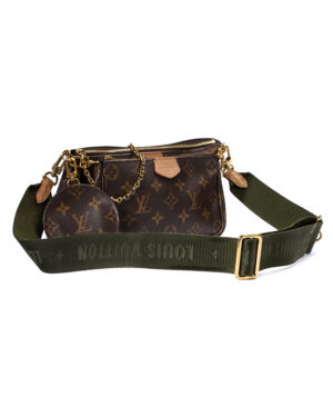 Louis Vuitton Multi Pochette MM Monogram kaki