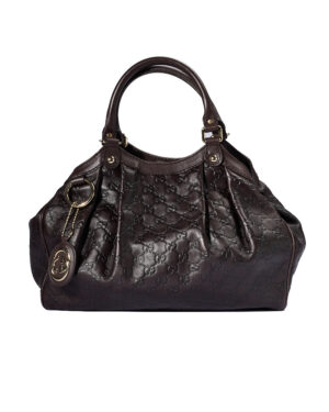 Gucci Sukey Medium GG Guccissima Marrone