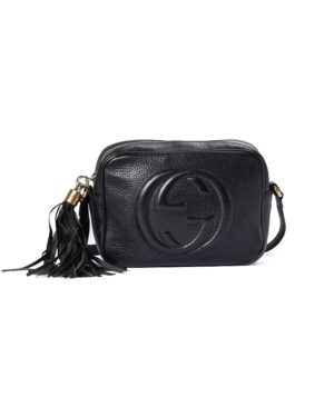Gucci Soho Camera Bag Granulata Nera