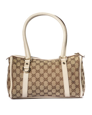 Gucci Bauletto Small GG Supreme Bianco