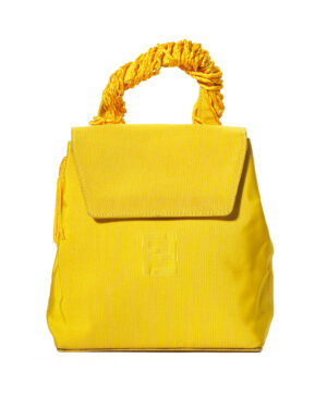 Fendi Pochette Small Vintage Nappa Gialla