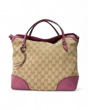 Gucci Shopper Bree Medium GG Supreme Rosa