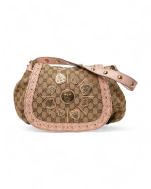 Gucci Sottospalla Hysteria Medium GG Supreme Rosa