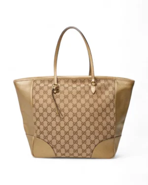 Gucci Shopper Bree Medium GG Supreme Oro