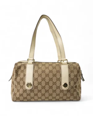 Gucci Shopper Horizontal Small GG Supreme Bianco