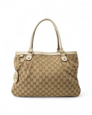 Gucci Shopper Sukey Medium GG Supreme Bianco
