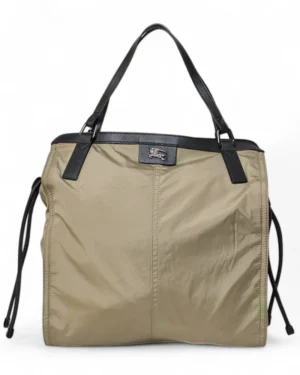 Burberry Shopper Vertical Nylon Fango