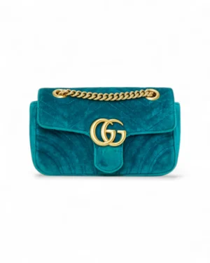 Gucci Marmont 26 Matelassè Velluto Tuchese