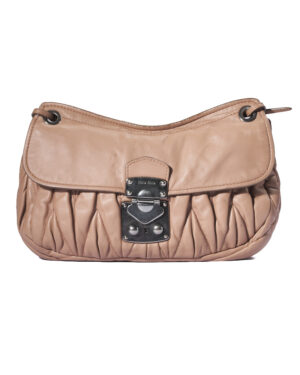 Miu Miu Coffer Chain Small Groffata Cipria