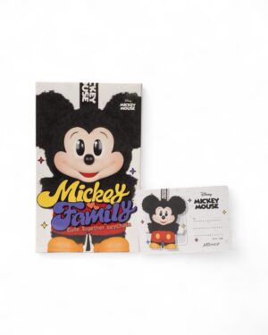 Michey Family Cute Together Keychain - Michey