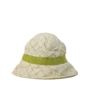 Dior Cappello Cloche Tessuto Verde