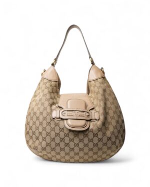 Gucci Sottospalla Hobo GG Supreme Cipria