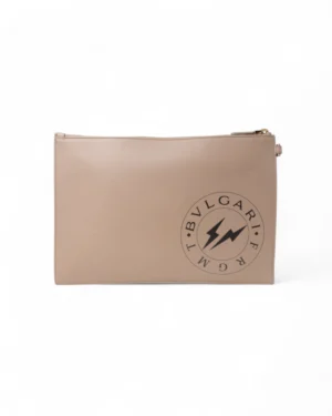 BVlgari Clutch Medium Logo Cipria