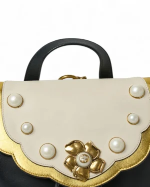 Alternative view of Gucci Zaino GG Pearl Tricolor Nero