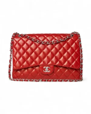 Chanel Maxi Jumbo Timeless Rossa